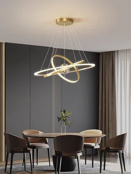 Moderné domova sklo led svetlá prívesok svetlo lampy pre obývacia izba Lustre pre jedáleň, závesné svetlo, vnútorné osvetlenie