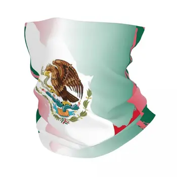 Mexiko Vlajka erbom Mexiko Bandana Krku Kryt Balaclavas Zábal Šatku Cyklistické Outdoorové Športy pre Mužov, Ženy, Dospelých Vetru