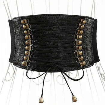 Ultra široký taška pás uzavretie žien opasok módne elastické strapec široký pás je dekoratívne šaty, doplnky, veľkoobchod