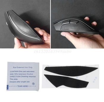 Ručné Non Slip Sať Pot Myši Pokožky Korčule pre Razer 5G Myši Samolepiace Dizajn Priľnavosť Pásky