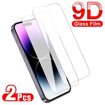 2 ks 9D Ochranu Skla Pre iPhone 7 8 Plus SE 2020 2022 Screen Protector Pre iPhone X XR XS 11 12 13 14 Pro Max Tvrdeného Film