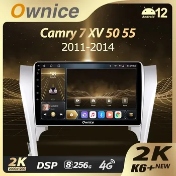 Ownice K6+ 2K pre Toyota Camry 7 XV 50 55 2011 - 2014 autorádio, Video Prehrávač, Navigácia Stereo GPS Android Č. 12 2din 2 Din DVD