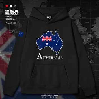 Austrália Národnej Mapu mens hoodies pre mužov Športové oblečenie vytlačené mikiny svetre hoodie mužov dlhý rukáv jeseň zimné oblečenie