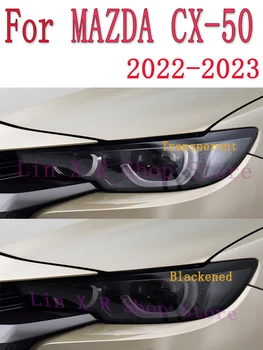 Pre MAZDA CX-50 CX50 2022-2023 Auto Exteriéru Svetlometu Anti-scratch Predné Lampy Odtieň TPU Ochranný Film Opravy Príslušenstvo