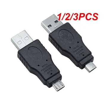 1/2/3KS Adaptér, USB 2.0 Type A Male Micro USB Muž Prispôsobiť
