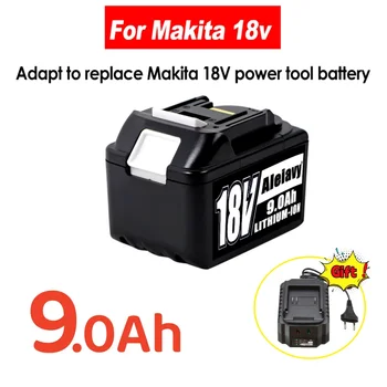 2023 Upgradedfor 9.0 Ah 9000mAh pre Makita Batérie 18V BL1830B BL1850B BL1850 BL1840 BL1860 BL1815 Výmena Lítiovej Batérie